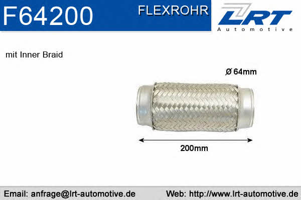 LRT Fleck F64200 Труба гофрована F64200: Купити в Україні - Добра ціна на EXIST.UA!