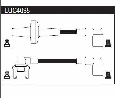 Lucas Electrical LUC4098 Дроти високовольтні, комплект LUC4098: Купити в Україні - Добра ціна на EXIST.UA!