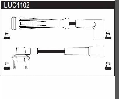 Lucas Electrical LUC4102 Дроти високовольтні, комплект LUC4102: Купити в Україні - Добра ціна на EXIST.UA!