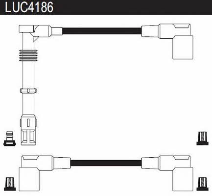 Lucas Electrical LUC4186 Дроти високовольтні, комплект LUC4186: Купити в Україні - Добра ціна на EXIST.UA!