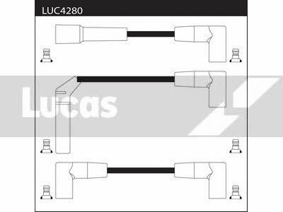 Lucas Electrical LUC4280 Дроти високовольтні, комплект LUC4280: Купити в Україні - Добра ціна на EXIST.UA!