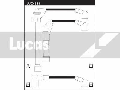 Lucas Electrical LUC4331 Дроти високовольтні, комплект LUC4331: Приваблива ціна - Купити в Україні на EXIST.UA!