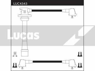 Lucas Electrical LUC4343 Дроти високовольтні, комплект LUC4343: Купити в Україні - Добра ціна на EXIST.UA!
