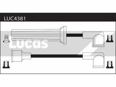 Lucas Electrical LUC4381 Дроти високовольтні, комплект LUC4381: Купити в Україні - Добра ціна на EXIST.UA!