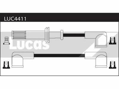 Lucas Electrical LUC4411 Дроти високовольтні, комплект LUC4411: Приваблива ціна - Купити в Україні на EXIST.UA!