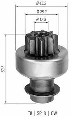 Magneti marelli 940113020097 Бендикс стартера 940113020097: Отличная цена - Купить в Украине на EXIST.UA! 940113020097 Magneti marelli Бендикс стартера
