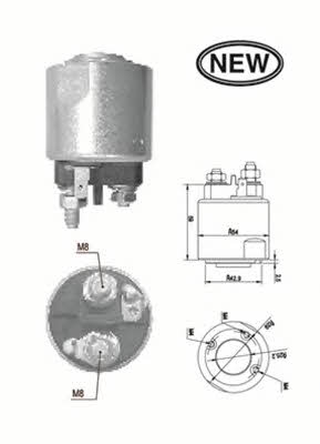 940113050547 Magneti marelli Реле стартера втягивающее