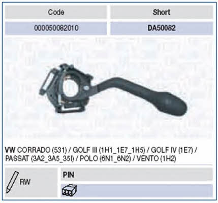Купити Magneti marelli 000050082010 за низькою ціною в Україні!