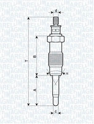 Купить Magneti marelli 062500300304 по низкой цене в Украине!
