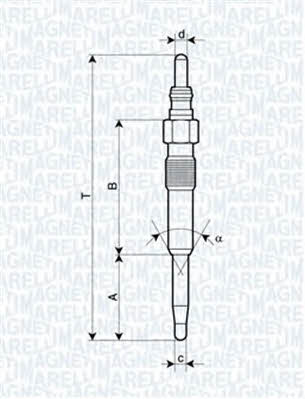 Купить Magneti marelli 062900038304 по низкой цене в Украине!