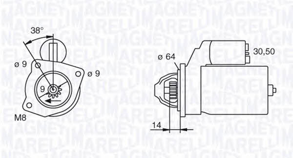 063114014010 Magneti marelli Стартер