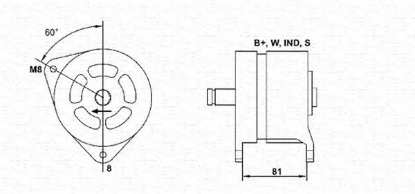 Magneti marelli 063324274010 Генератор 063324274010: Купити в Україні - Добра ціна на EXIST.UA! 063324274010 Magneti marelli Генератор