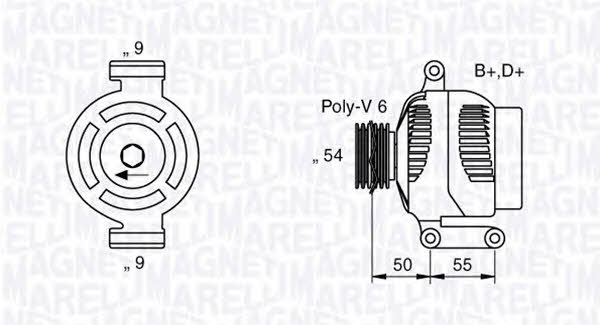 Купить Magneti marelli 063358061010 по низкой цене в Украине!