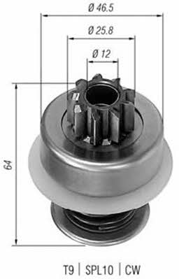 Magneti marelli 940113020015 Бендикс стартера 940113020015: Отличная цена - Купить в Украине на EXIST.UA! 940113020015 Magneti marelli Бендикс стартера