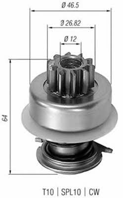 Magneti marelli 940113020053 Бендикс стартера 940113020053: Отличная цена - Купить в Украине на EXIST.UA! 940113020053 Magneti marelli Бендикс стартера
