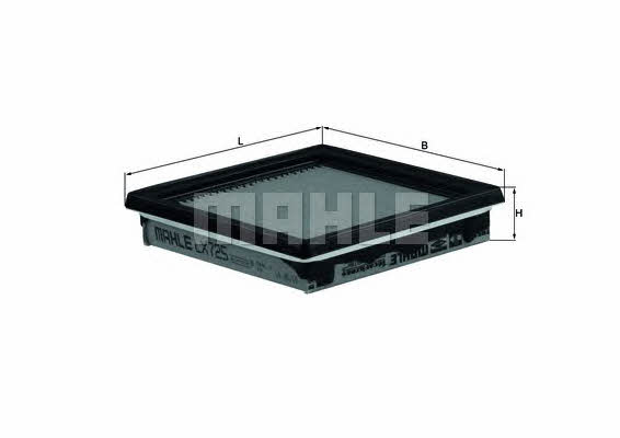 Воздушный фильтр Mahle/Knecht LX 725