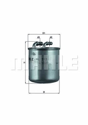 Топливный фильтр Mahle/Knecht KL 313