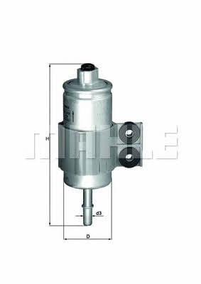 Купити Mahle/Knecht KL 510 за низькою ціною в Україні!