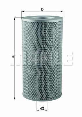 Воздушный фильтр Mahle/Knecht LX 941