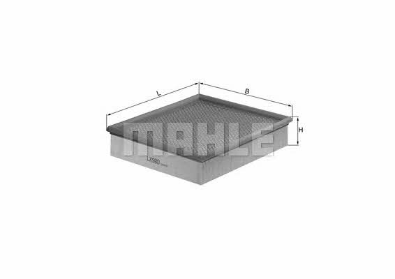 Воздушный фильтр Mahle/Knecht LX 980