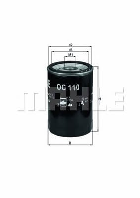 Mahle/Knecht Масляный фильтр – цена 414 UAH