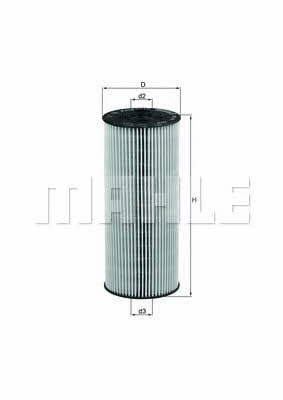Купить Mahle/Knecht OX137D1S – отличная цена на EXIST.UA!