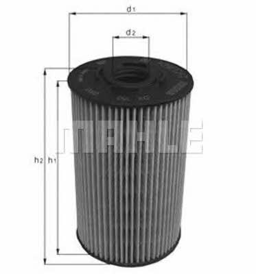 Купить Mahle/Knecht OX150D1 – отличная цена на EXIST.UA!