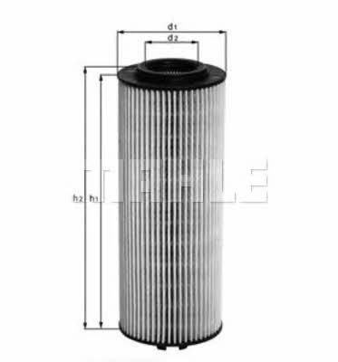 Купить Mahle/Knecht OX168D – отличная цена на EXIST.UA!