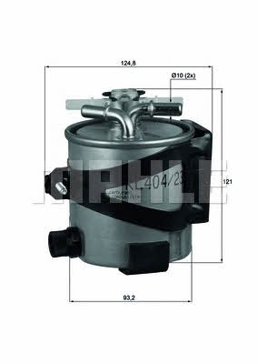 Топливный фильтр Mahle/Knecht KLH 44/22