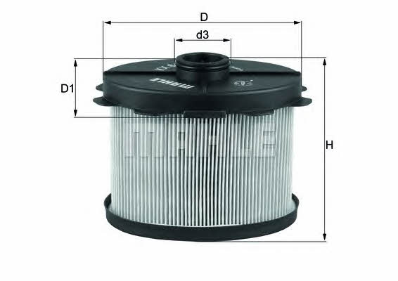 Топливный фильтр Mahle/Knecht KX 84D