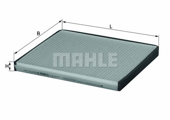 Фильтр салона Mahle/Knecht LA 447