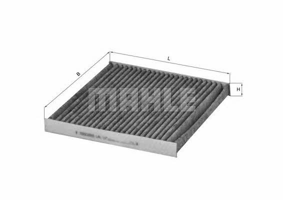 Фильтр салона с активированным углем Mahle/Knecht LAK 107