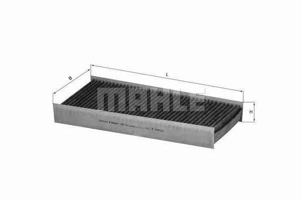 Mahle/Knecht LAK 412 Фільтр салону з активованим вугіллям LAK412: Купити в Україні - Добра ціна на EXIST.UA!