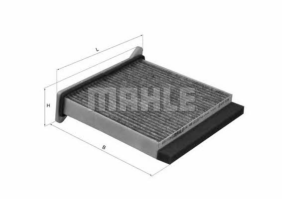 Фильтр салона с активированным углем Mahle/Knecht LAK 485