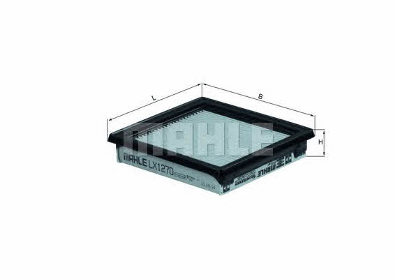 Воздушный фильтр Mahle/Knecht LX 1270