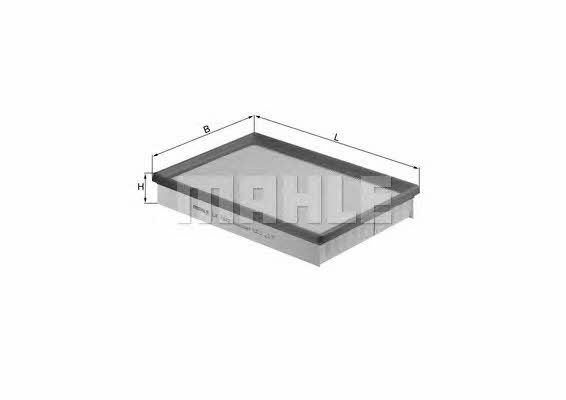 Воздушный фильтр Mahle/Knecht LX 1572