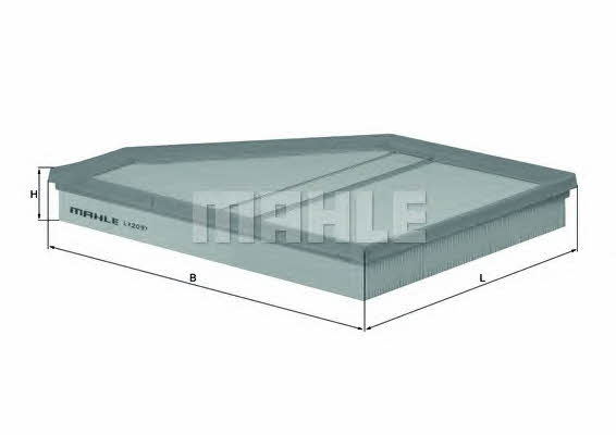 Воздушный фильтр Mahle/Knecht LX 2097