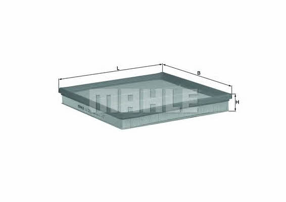 Воздушный фильтр Mahle/Knecht LX 2881