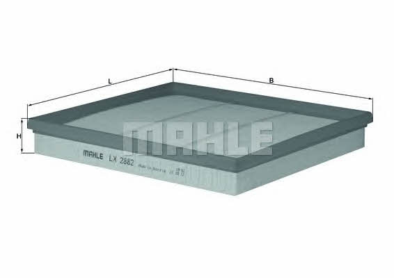 Воздушный фильтр Mahle/Knecht LX 2882