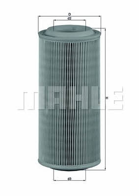 Воздушный фильтр Mahle/Knecht LX 685