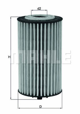 Купить Mahle/Knecht OX978D – отличная цена на EXIST.UA!