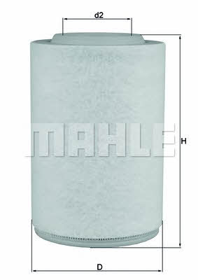 Воздушный фильтр Mahle/Knecht LX 3286