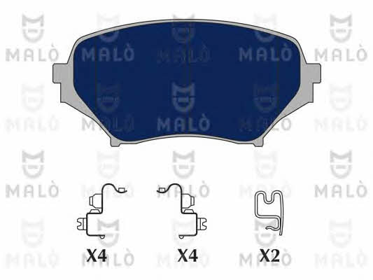 Malo 1050938 Гальмівні колодки, комплект 1050938: Купити в Україні - Добра ціна на EXIST.UA!