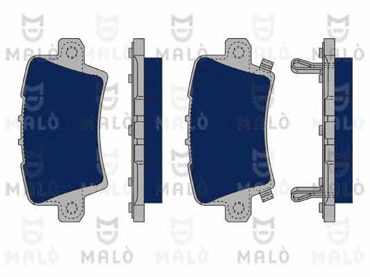 Malo 1050235 Гальмівні колодки, комплект 1050235: Купити в Україні - Добра ціна на EXIST.UA!