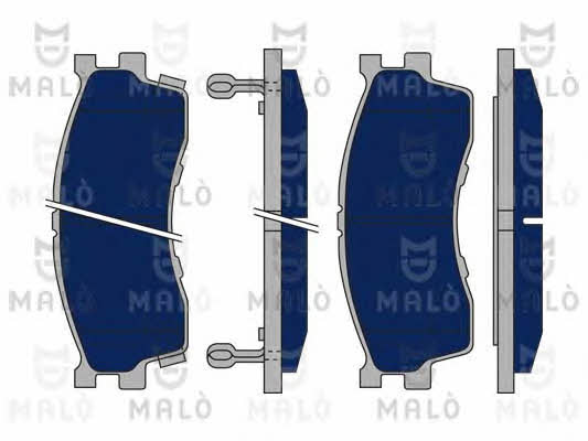 Malo 1050347 Гальмівні колодки, комплект 1050347: Купити в Україні - Добра ціна на EXIST.UA!