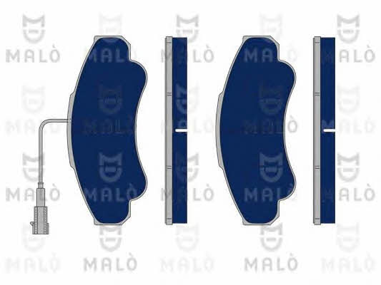 Malo 1050124 Гальмівні колодки, комплект 1050124: Купити в Україні - Добра ціна на EXIST.UA!