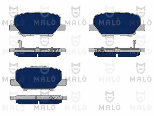 Malo 1051160 Гальмівні колодки, комплект 1051160: Купити в Україні - Добра ціна на EXIST.UA!