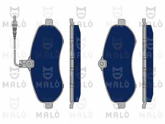 Malo 1050242 Гальмівні колодки, комплект 1050242: Купити в Україні - Добра ціна на EXIST.UA!