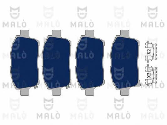 Malo 1051017 Гальмівні колодки, комплект 1051017: Приваблива ціна - Купити в Україні на EXIST.UA!