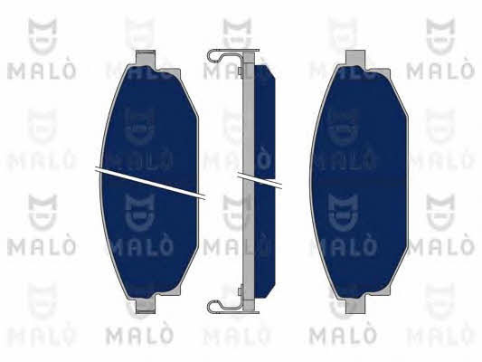 Malo 1050166 Гальмівні колодки, комплект 1050166: Купити в Україні - Добра ціна на EXIST.UA!